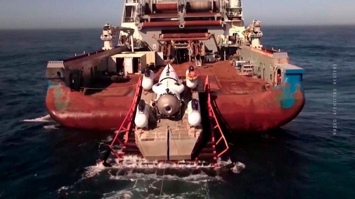 В районе крушения батискафа «Титан» найдены останки погибших