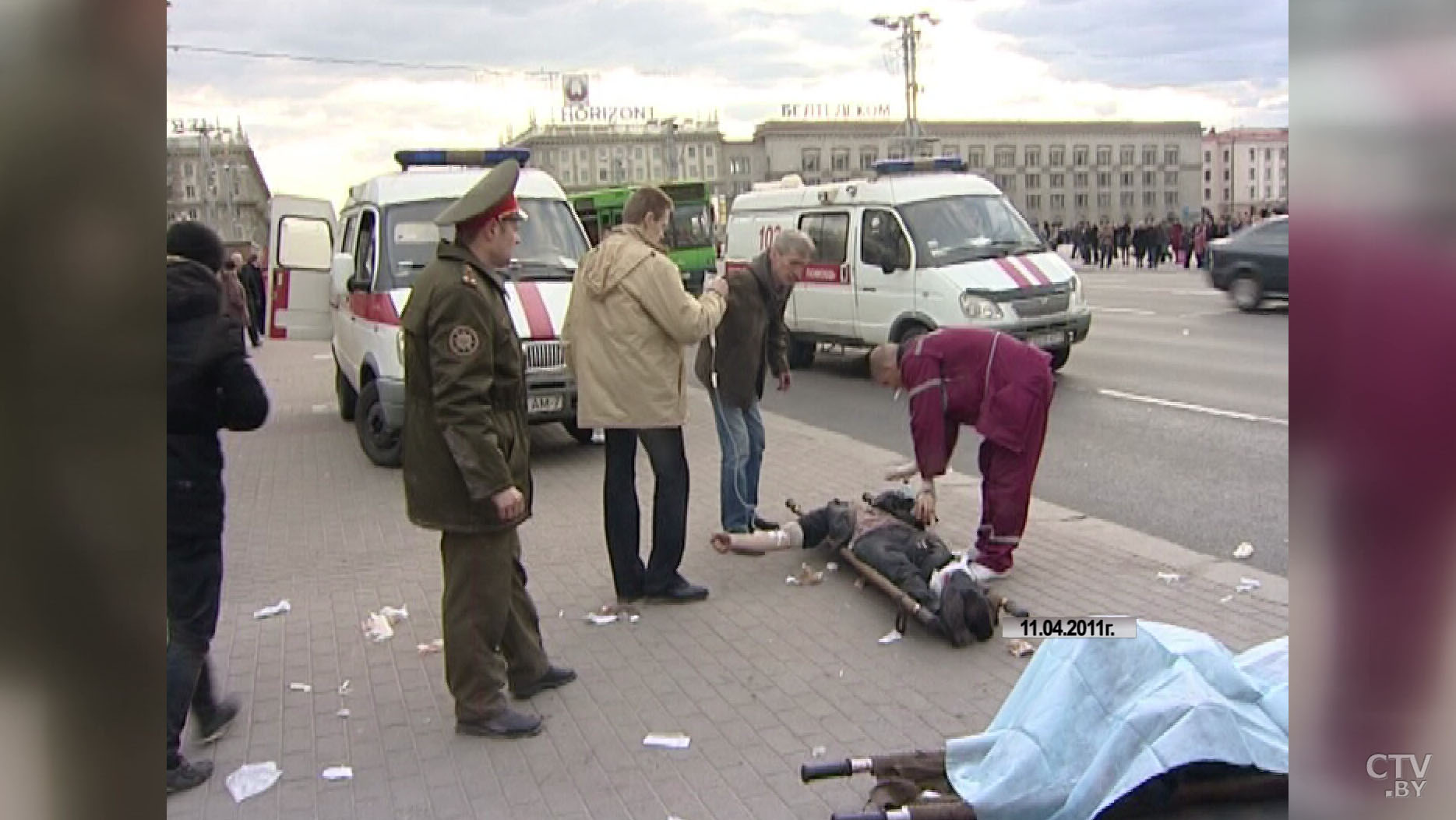 Мощность взрыва – от 5 до 7 кг в тротиловом эквиваленте. Кадры теракта в метро Минска 10 лет назад-14