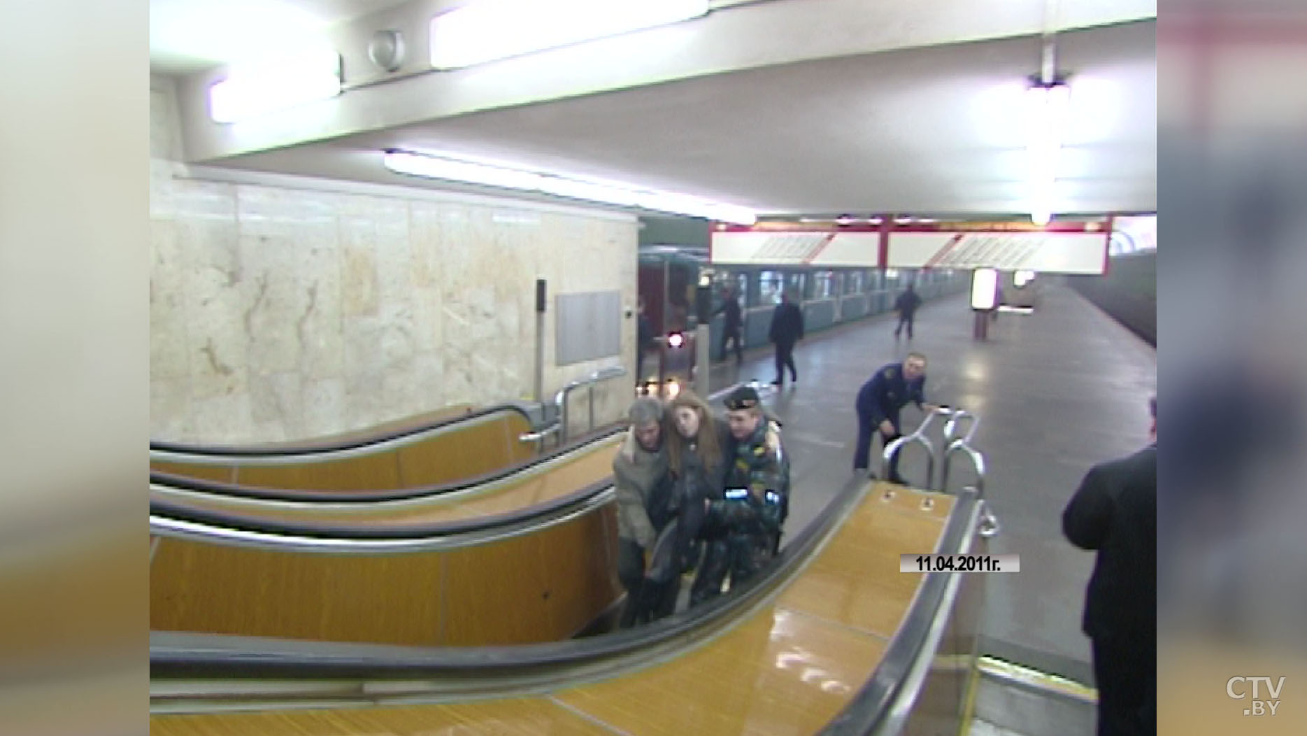 Мощность взрыва – от 5 до 7 кг в тротиловом эквиваленте. Кадры теракта в метро Минска 10 лет назад-8
