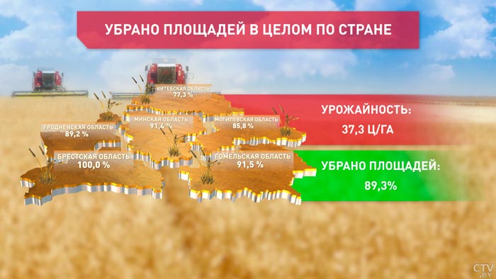 Белорусам, в отличие от европейцев, точно не грозит голод – страна рассчитывает на рекордные 11 млн тонн в жатве-4 Белорусам, в отличие от европейцев, точно не грозит голод – страна рассчитывает на рекордные 11 млн тонн в жатве-4