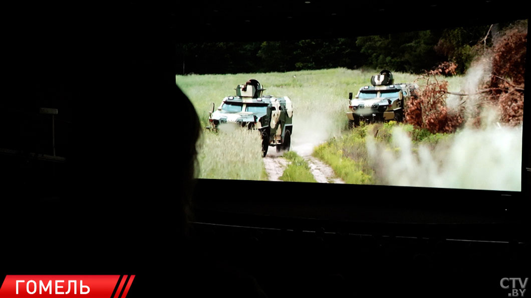 Специальный показ фильма Григория Азарёнка «Душа защитника» с успехом прошёл в Гомеле-6