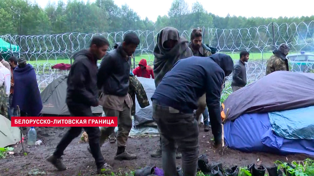 Наблюдатели Frontex выявили 14 случаев группового вытеснения мигрантов с территории Литвы-4