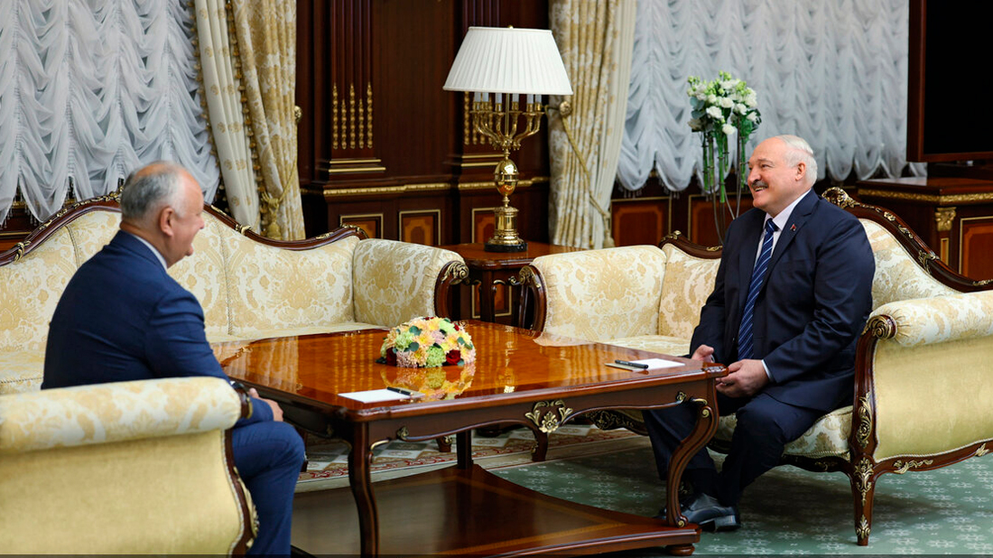 Лукашенко встретился с экс-президентом Молдовы Додоном