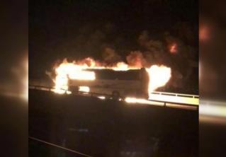 Автобус с паломниками сгорел в Саудовской Аравии. Погибли не менее 36 человек