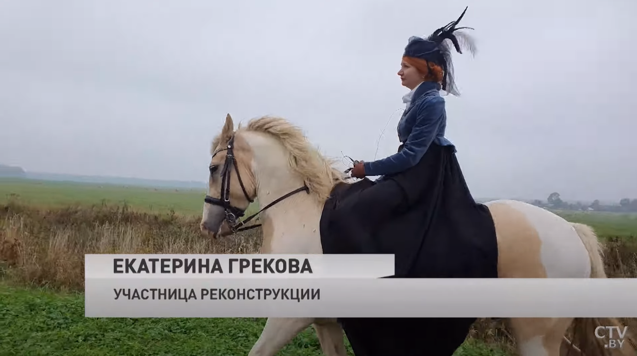 Дамское седло для лошади и эксклюзивные наряды барышень. Участницы охоты с борзыми о создании атмосферы 19 века-1