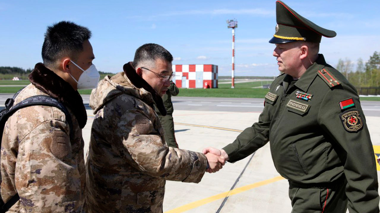 В Беларусь для участия в военном параде прибыли военнослужащие из КНР