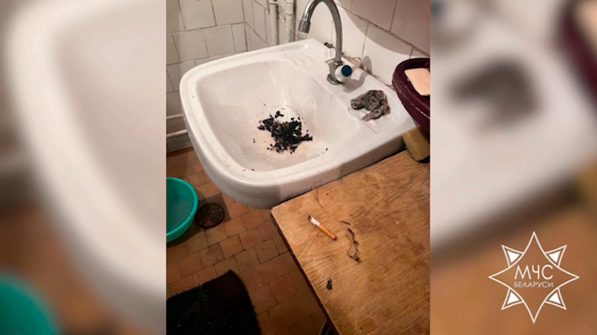 В Бобруйске госпитализировали пострадавшую при возгорании в общежитии