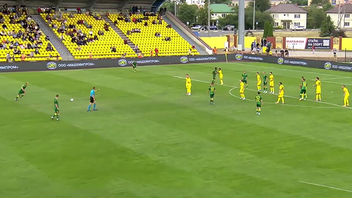 Завершился 20-й тур чемпионата Беларуси по футболу