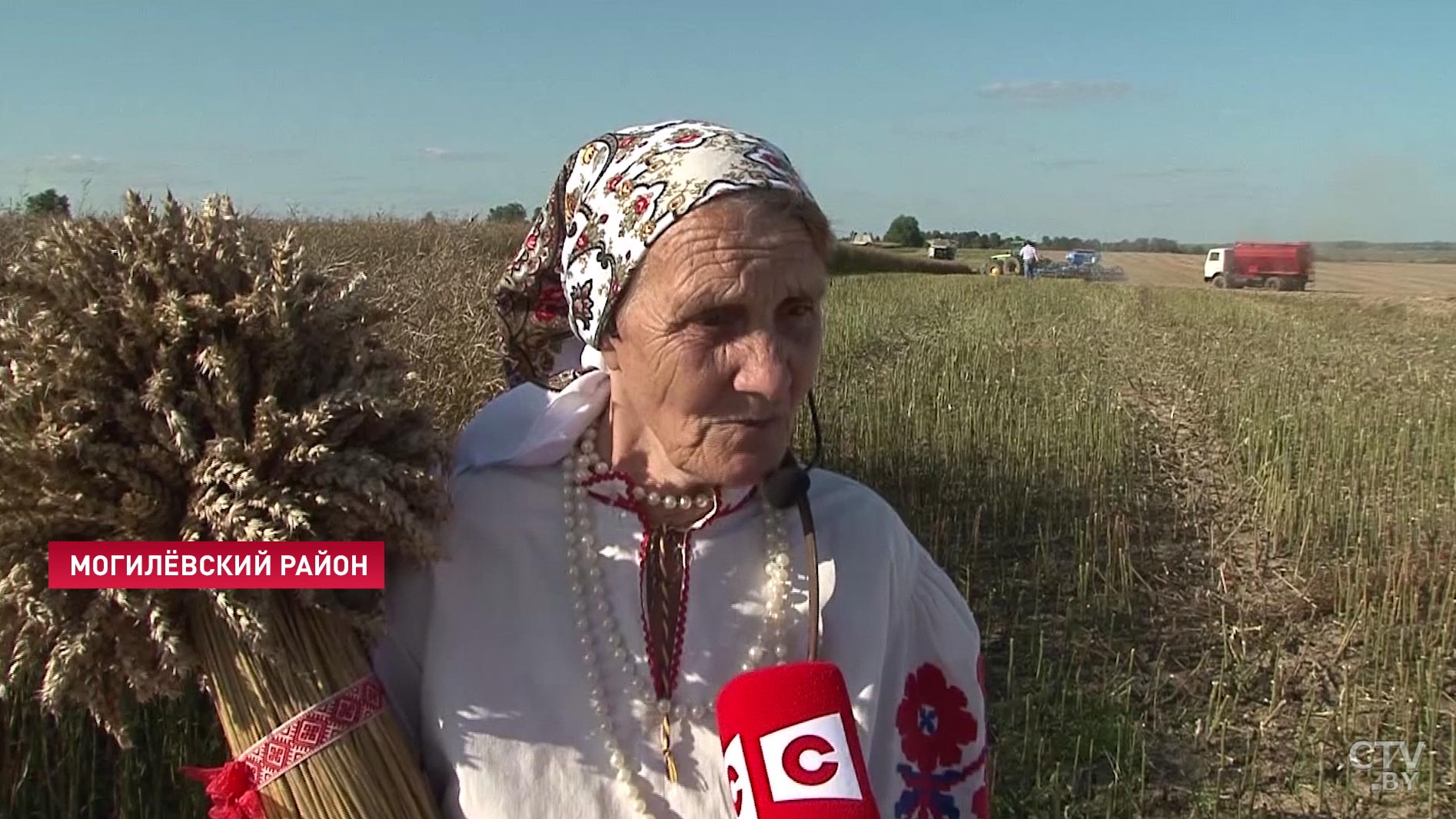 «Мы все работаем как большая семья»: в Могилёвском районе отпраздновали первые Дожинки-4