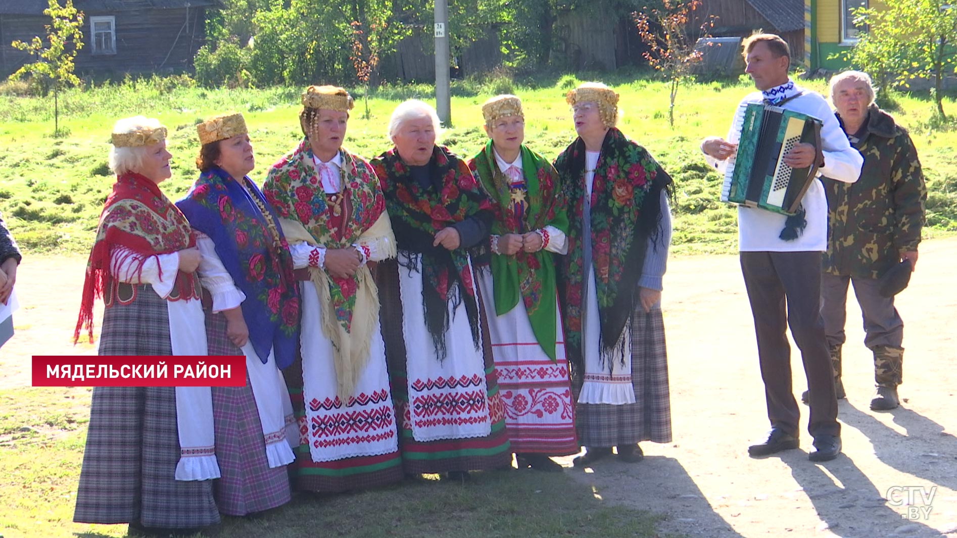 Эхо войны. В Мядельском районе почтили память сожжённой в 1943 году деревни-4