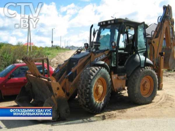 Авария в Минском районе. Пьяный водитель экскаватора врезался в ГАЗ
