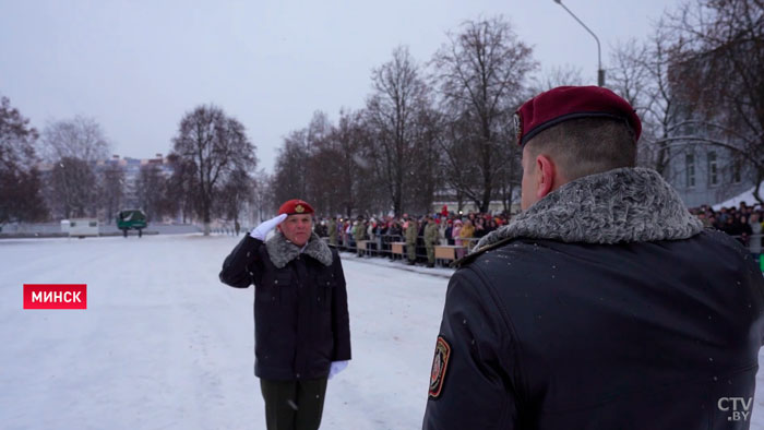 «Долг каждого мужчины». Николай Карпенков побывал на присяге в части 3214-1