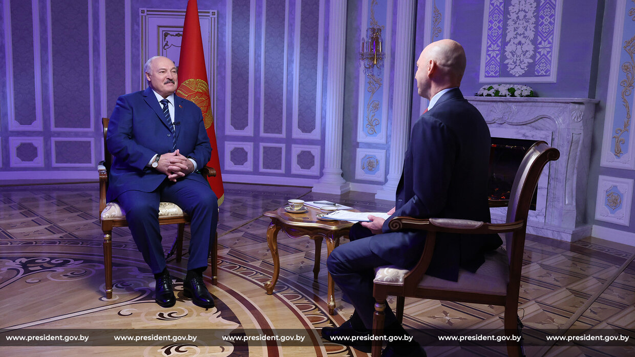 Первое после инаугурации! Александр Лукашенко дал интервью МТРК «Мир»