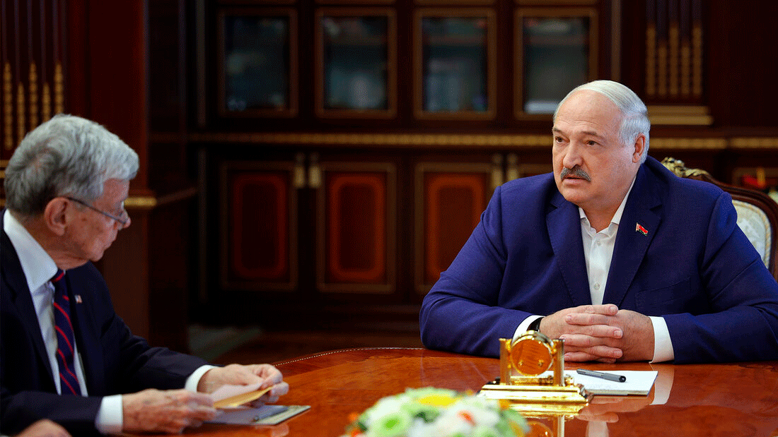 Лукашенко обсудил с представителем Трампа глобальную сделку и «заложников»