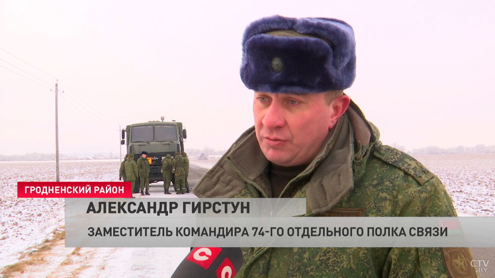 «Очень холодно, но мы парни закалённые». Посмотрите, как новобранцы из Гродно сдают экзамен – марш в 50 км-13