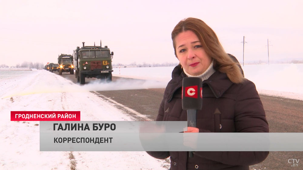 «Очень холодно, но мы парни закалённые». Посмотрите, как новобранцы из Гродно сдают экзамен – марш в 50 км-7