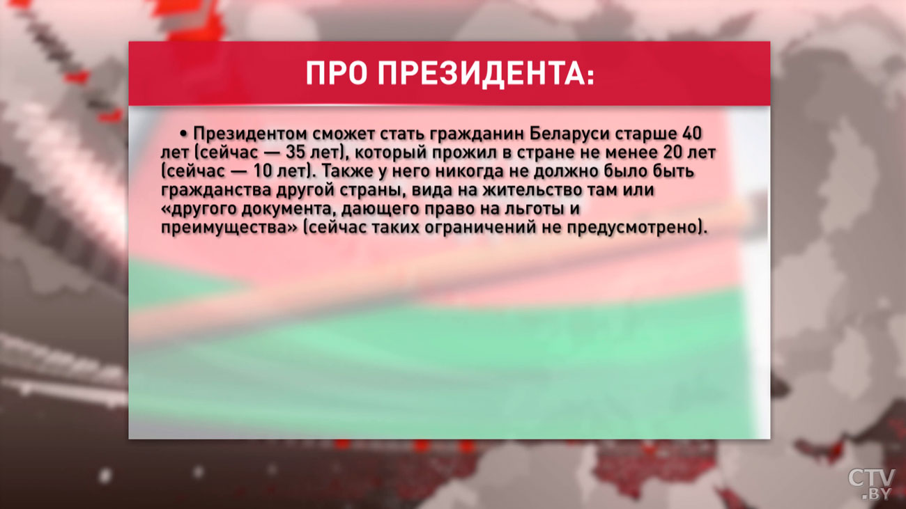 Новые требования к Президенту и каждому белорусу. Какие предлагают поправки в Конституцию?-7