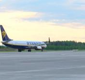 Cамолёт Ryanair приземлился в аэропорту в Вильнюсе. Как и когда он улетал из Минска?