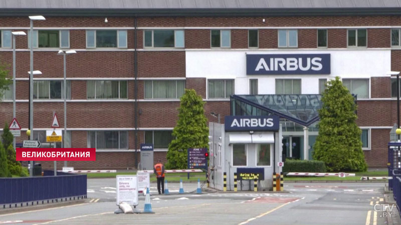 Работники Airbus протестуют против увольнений-1