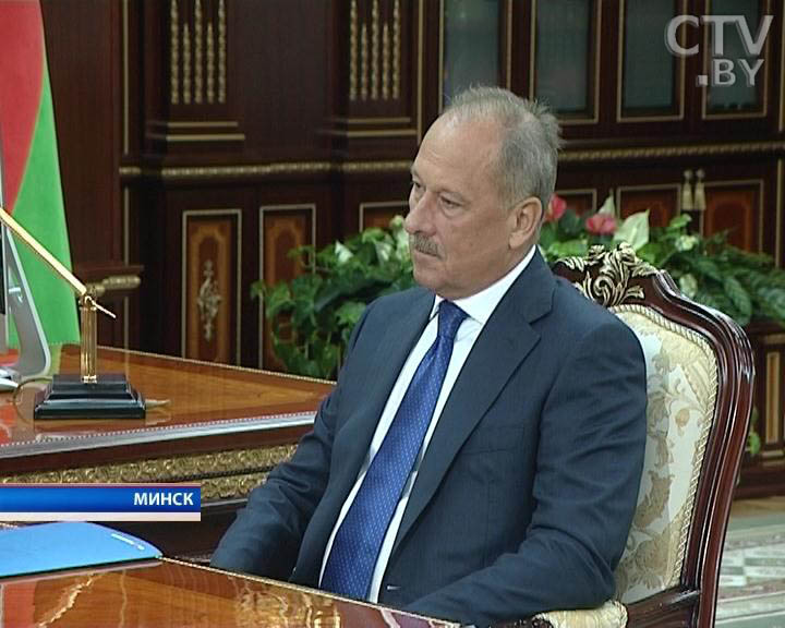 Александр Лукашенко встретился с председателем российского Внешэкономбанка 