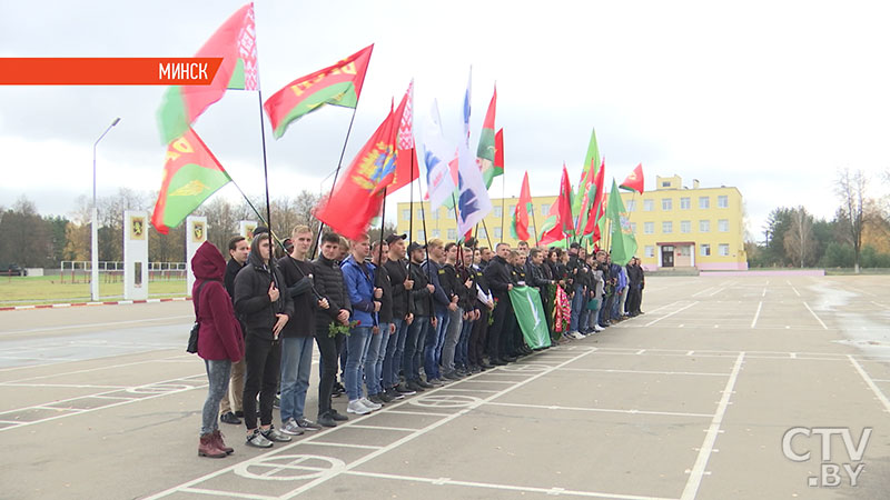 Спартакиада «Академия мужества» для лучших бойцов Молодёжных отрядов охраны правопорядка стартовала в Минске-1