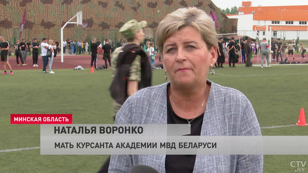 «Безумно рада, что я именно сюда попала». В Академии МВД прошёл спортивный праздник для новобранцев-7