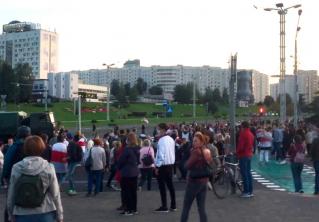 Протесты в Минске 23 сентября: правоохранителям пришлось применить спецсредства