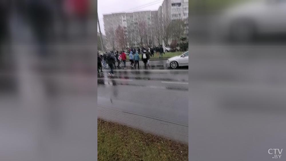 Небольшие группы вышли в собственные дворы. Как в Минске прошла акция протеста 29 ноября?-4