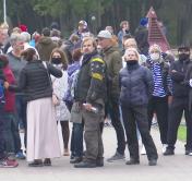 «Хочу пригласить вас на прогулку по городу». Вот так проходила акция протеста в Солигорске, и о чём говорили люди на улицах