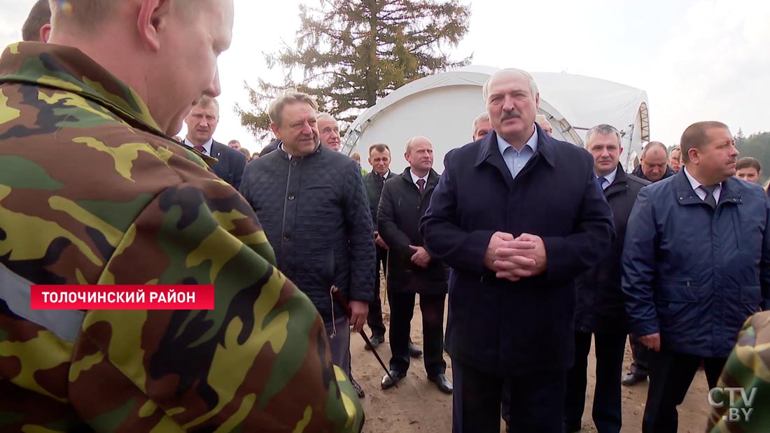 Александр Лукашенко в Толочинском районе: если бы у нас и в Минске такой народ был, мы бы самыми богатыми были-4