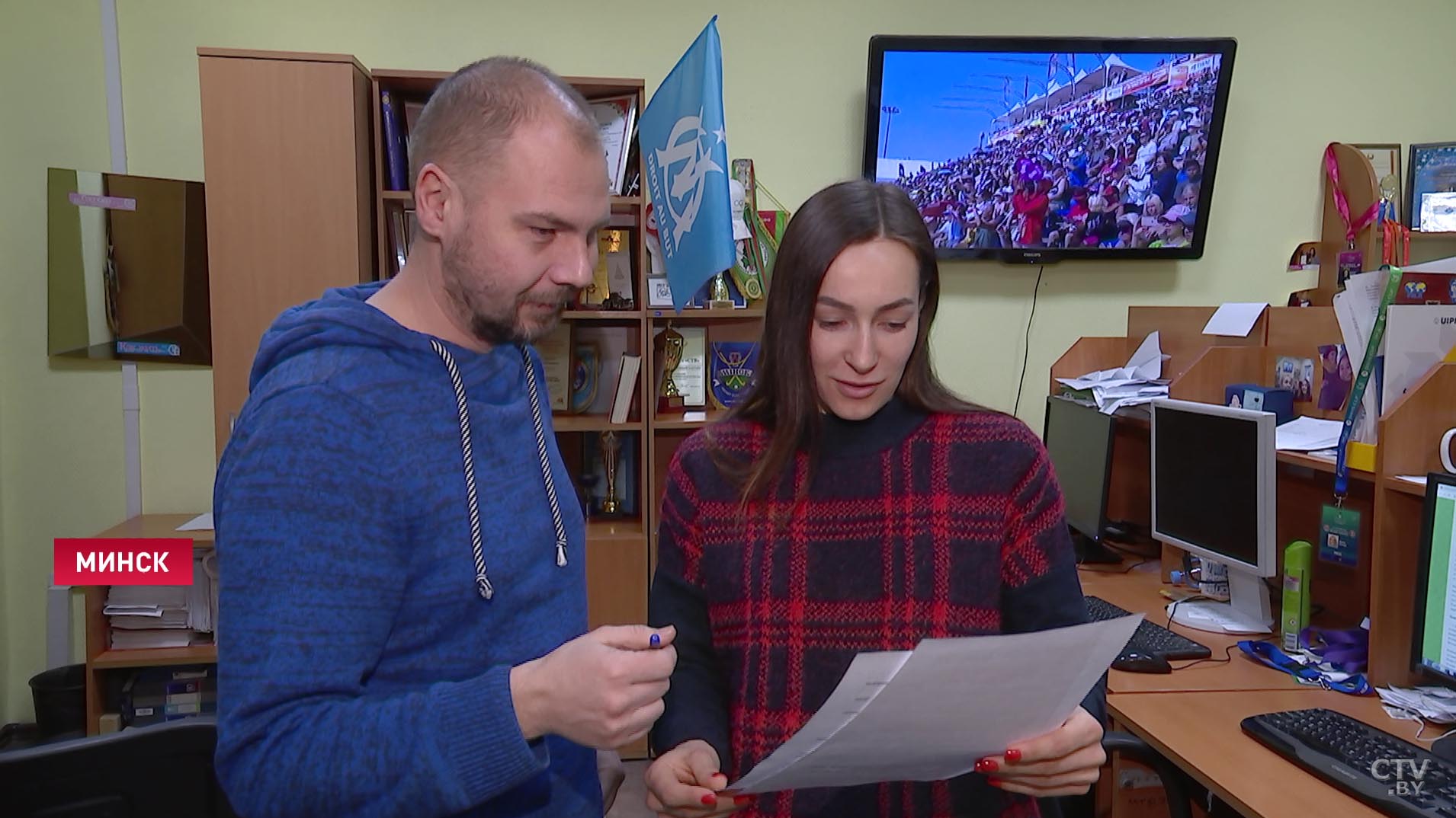 Лучшие бойцы на СТВ. Алёна Лешкевич стала ведущей программы «СТВ-Спорт»-10 Лучшие бойцы на СТВ. Алёна Лешкевич стала ведущей программы «СТВ-Спорт»-10