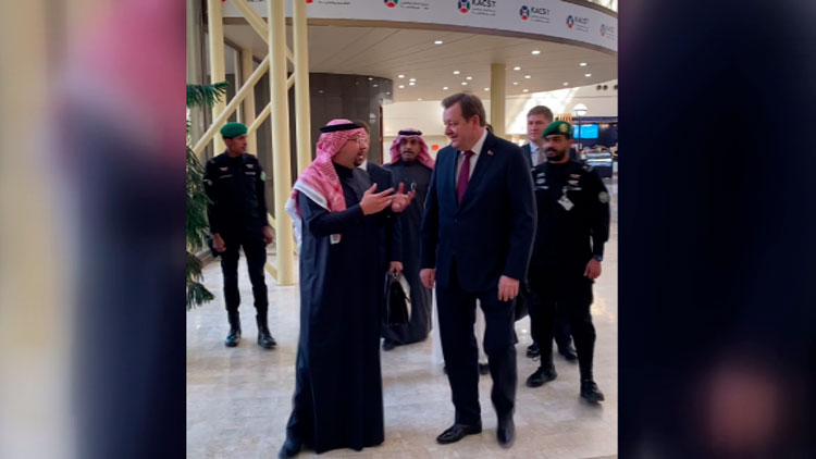 Алейник передал послание Президента Беларуси Королю Саудовской Аравии