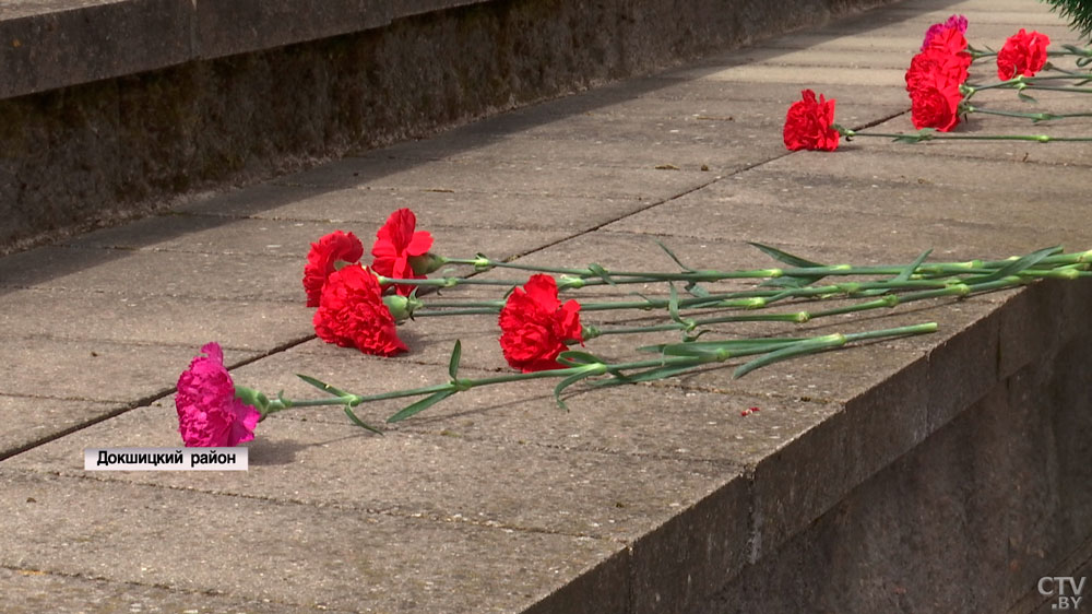 66 берёз высадили в мемориале «Шуневка» работники Минкульта на месте сожжённой нацистами деревни-7