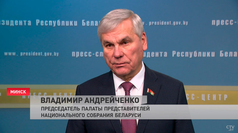 Андрейченко: из 364 принятых законов 11 разработано непосредственно депутатами Палаты представителей-4