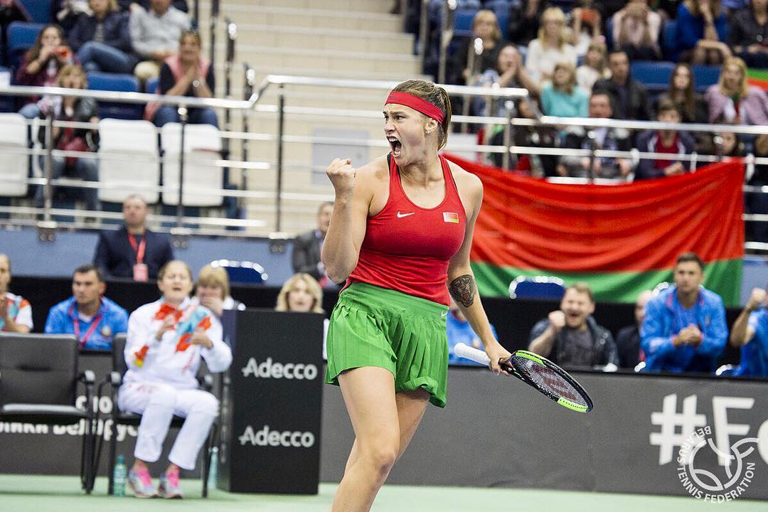 Победительница теннисного турнира серии ITF в Пуне Арина Соболенко вернулась в Беларусь