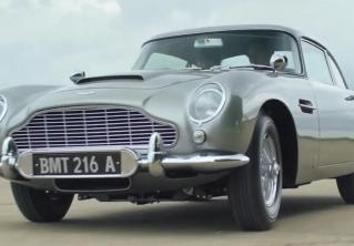 Aston Martin Джеймса Бонда продали на аукционе вместе со всеми шпионскими гаджетами