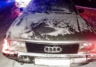 В Клецком районе водитель на Audi сбил пешехода. Мужчину с травмами доставили в больницу