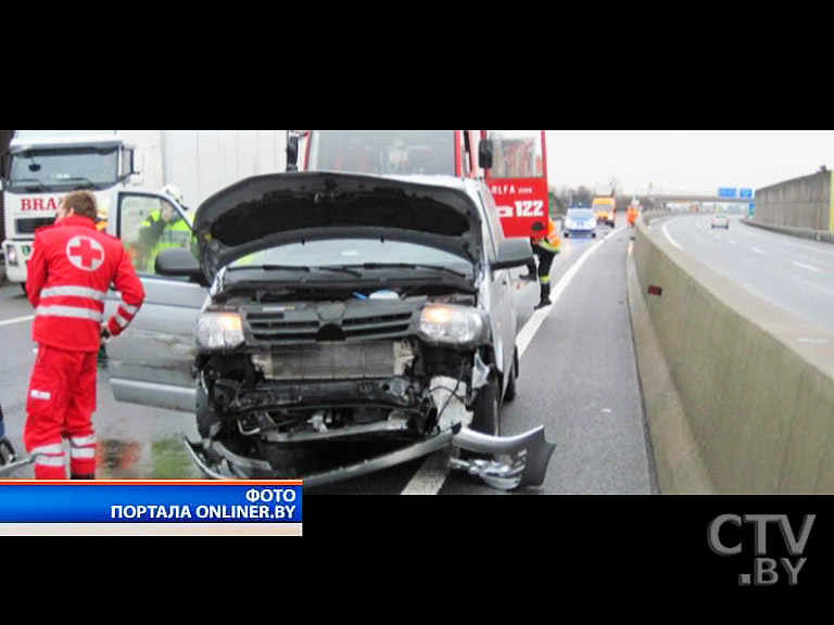 Белорусские биатлонисты попали в ДТП в Австрии