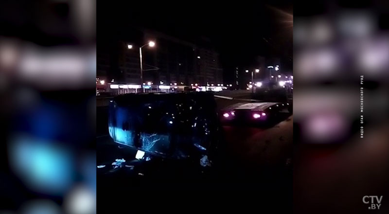 В Минске пострадавшим автовладельцам пришлось догонять водителя, который устроил ДТП