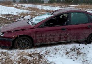 В Борисовском районе мужчина после застолья угнал автомобиль и попал в ДТП