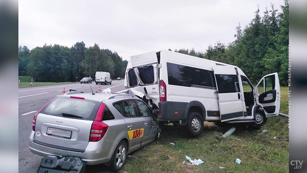 На трассе Р28 такси врезалось в маршрутку. Пассажирка легковушки скончалась на месте-9