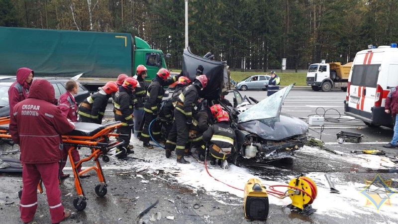 В тройном ДТП на проспекте Независимости в Минске погиб мужчина-4