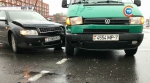 На Кижеватова Audi попытался проскочить на красный свет и попал в аварию