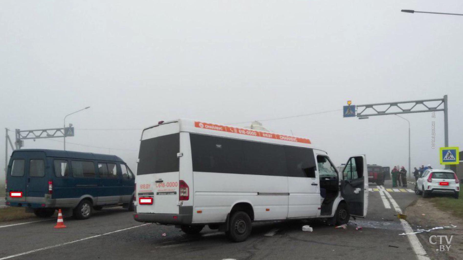 ДТП в Пуховичском районе. Восемь человек получили травмы-1