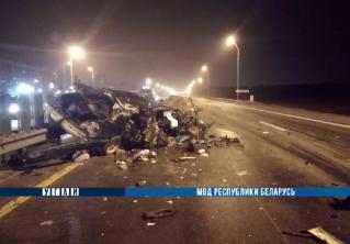 В результате аварии на МКАД в Заводском районе погиб пассажир