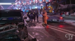 3 машины столкнулись в час пик около цирка в Минске: центр города застыл в пробке 8 ноября