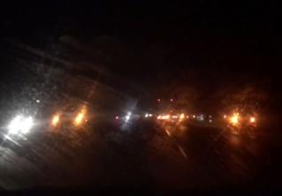 Массовое ДТП на трассе М5. Столкнулись около 15 машин, в том числе автомобиль милиции