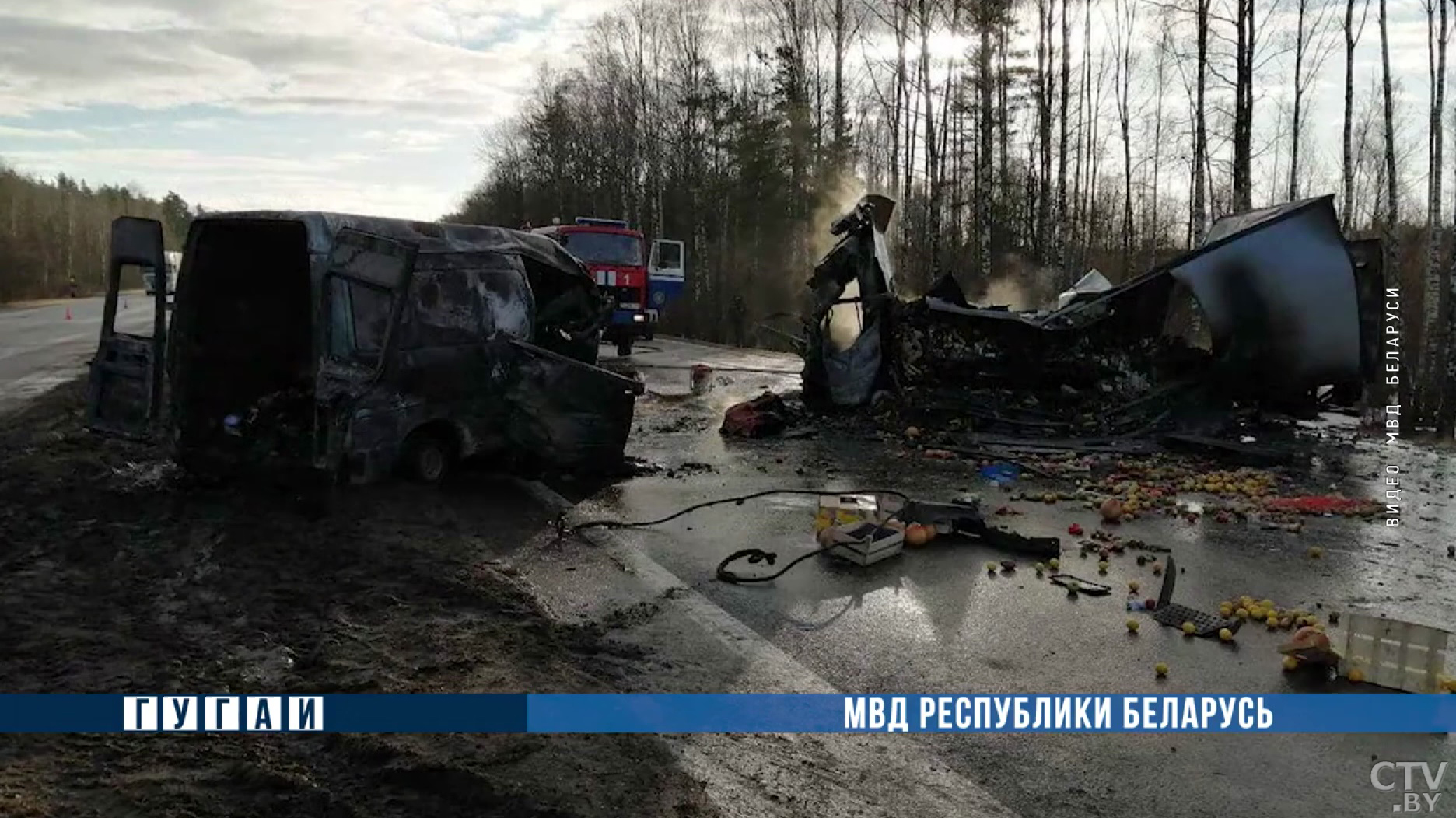 Водитель микроавтобуса уснул за рулём. Что известно о смертельном ДТП под Крупками?-4