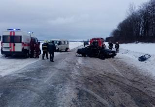 В Гродненском районе при столкновении Audi и Ford погибли два человека 