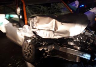 В Минске при столкновении автомобиля и троллейбуса пострадали пять человек